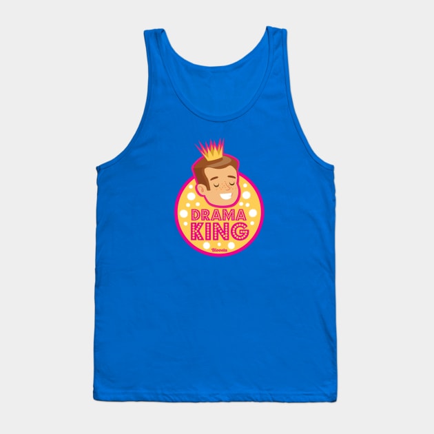 Drama King Tank Top by Bloosta